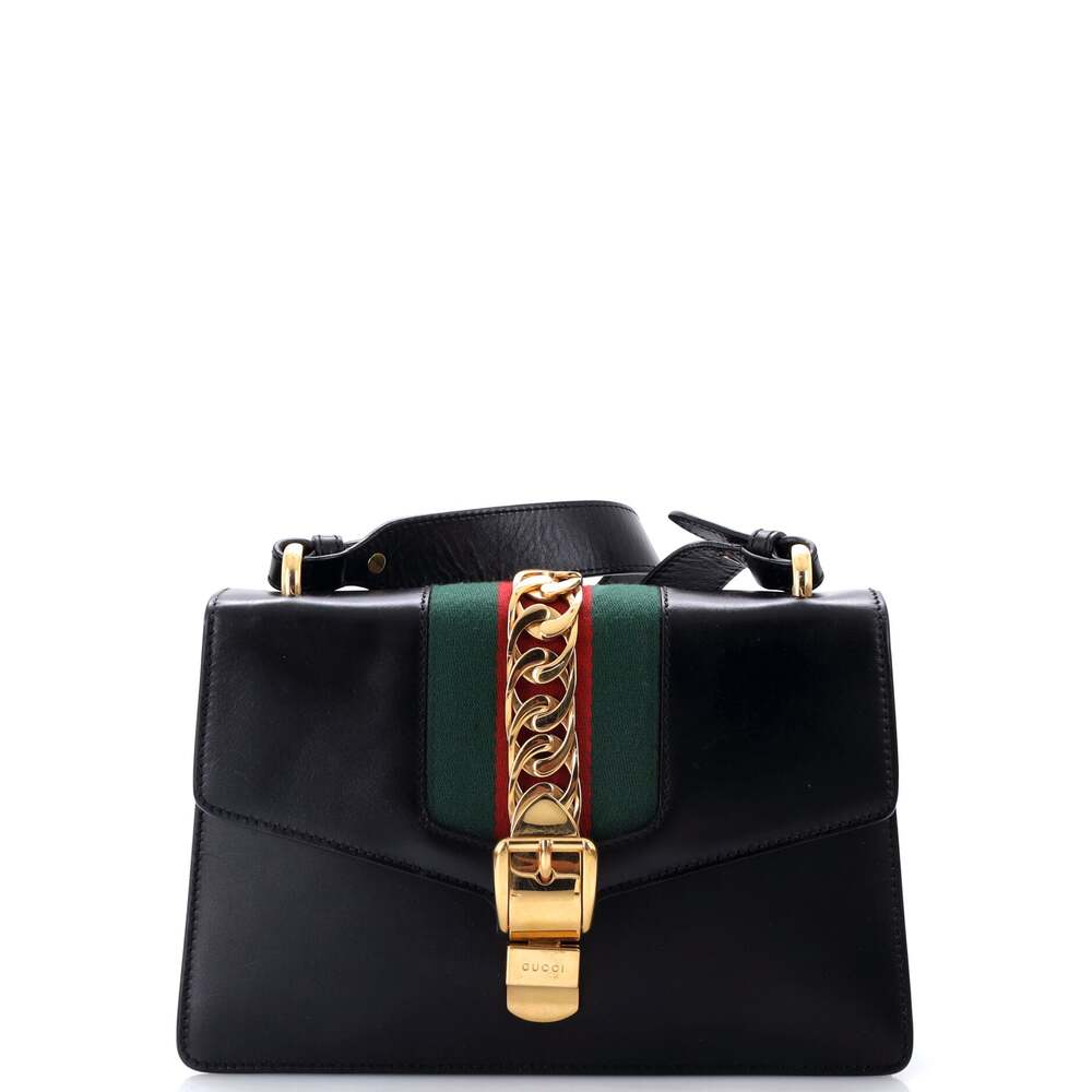Gucci Sylvie Shoulder Bag Leather Small #316803G11B